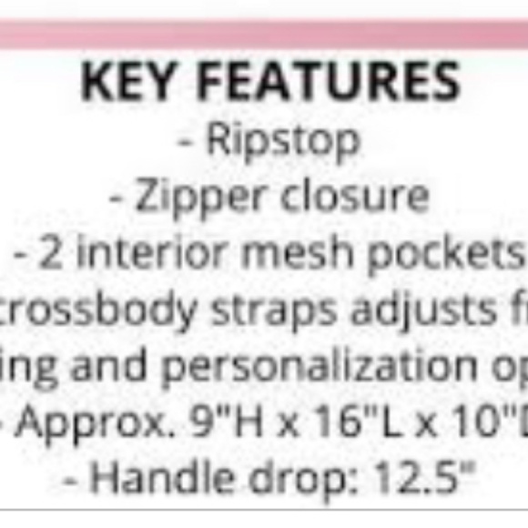 NEW ThirtyOne All Packed Mini Duffle in Abbey stone - Picture 3 of 3